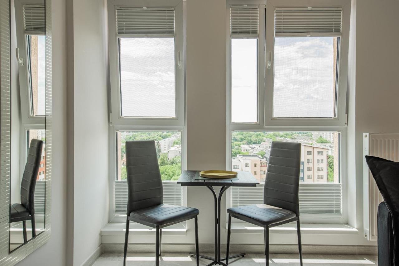 Cozy Penthousestudio Cityview W12 Bukurešť Exteriér fotografie