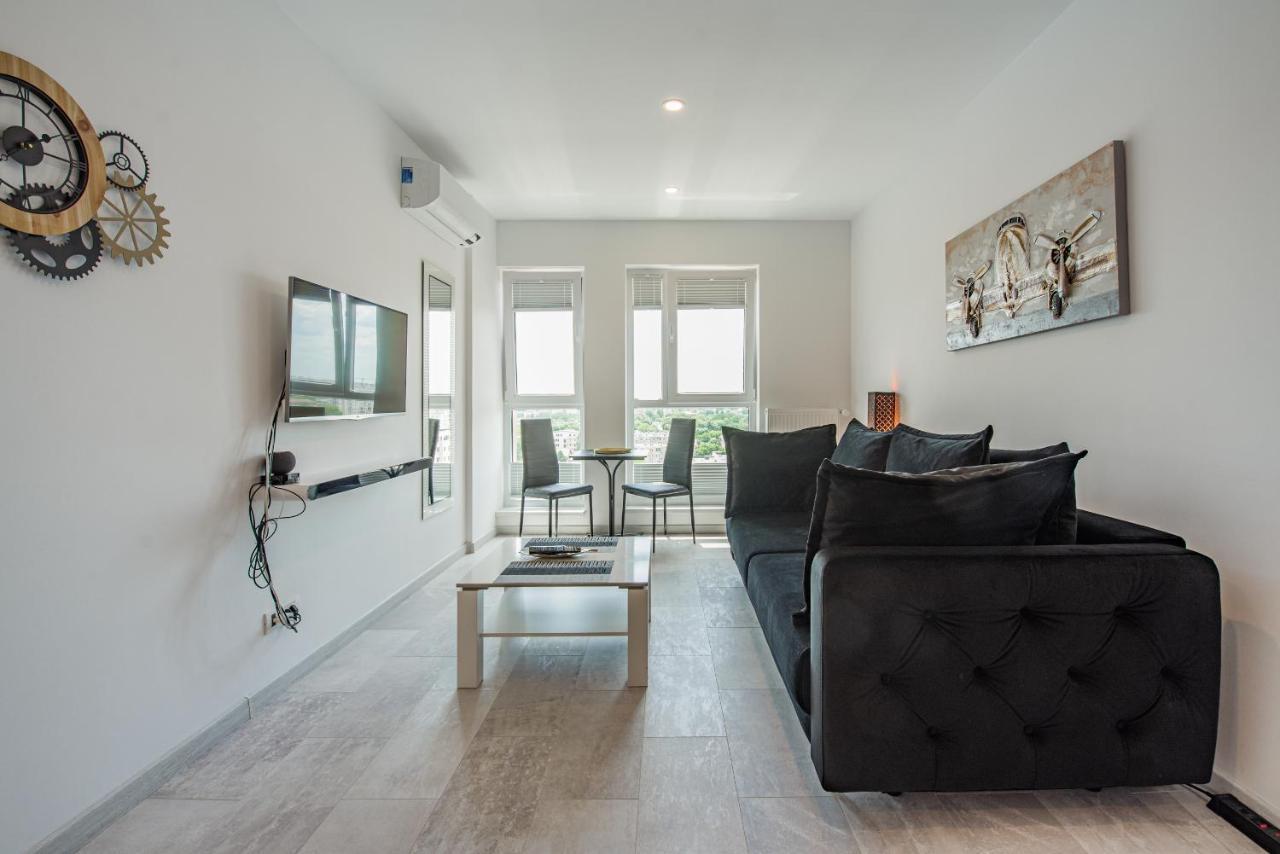 Cozy Penthousestudio Cityview W12 Bukurešť Exteriér fotografie