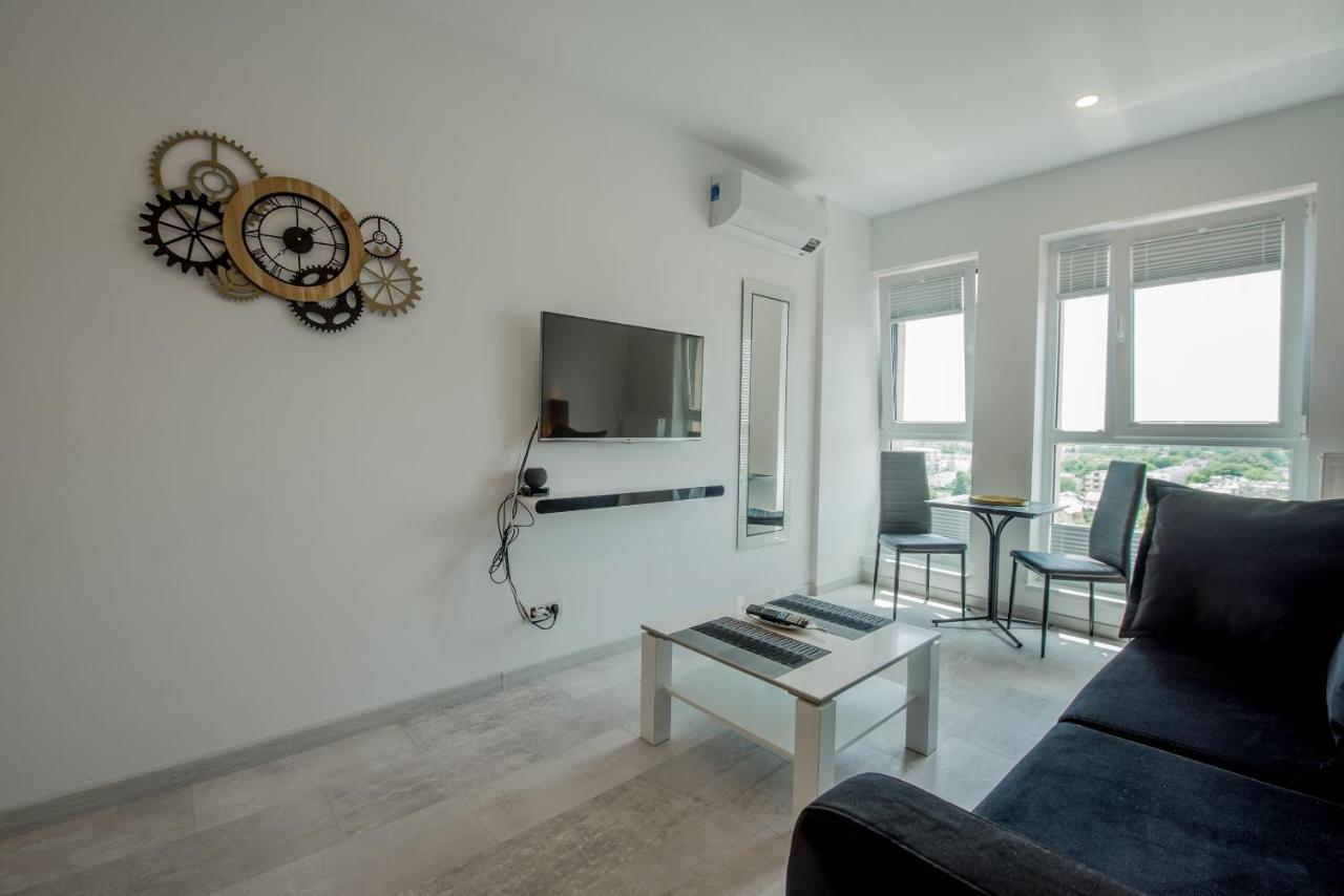 Cozy Penthousestudio Cityview W12 Bukurešť Exteriér fotografie